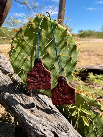Rawhide Ear Tag Car Air Freshener
